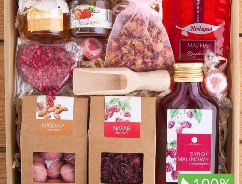 Kosz podarunkowy eko