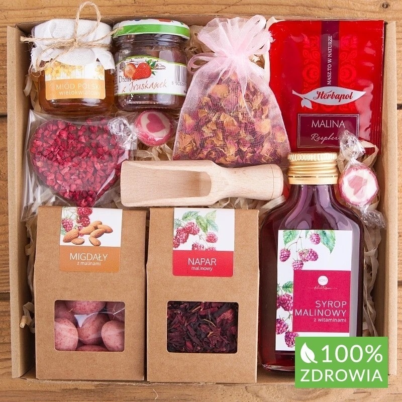 Kosz podarunkowy eko