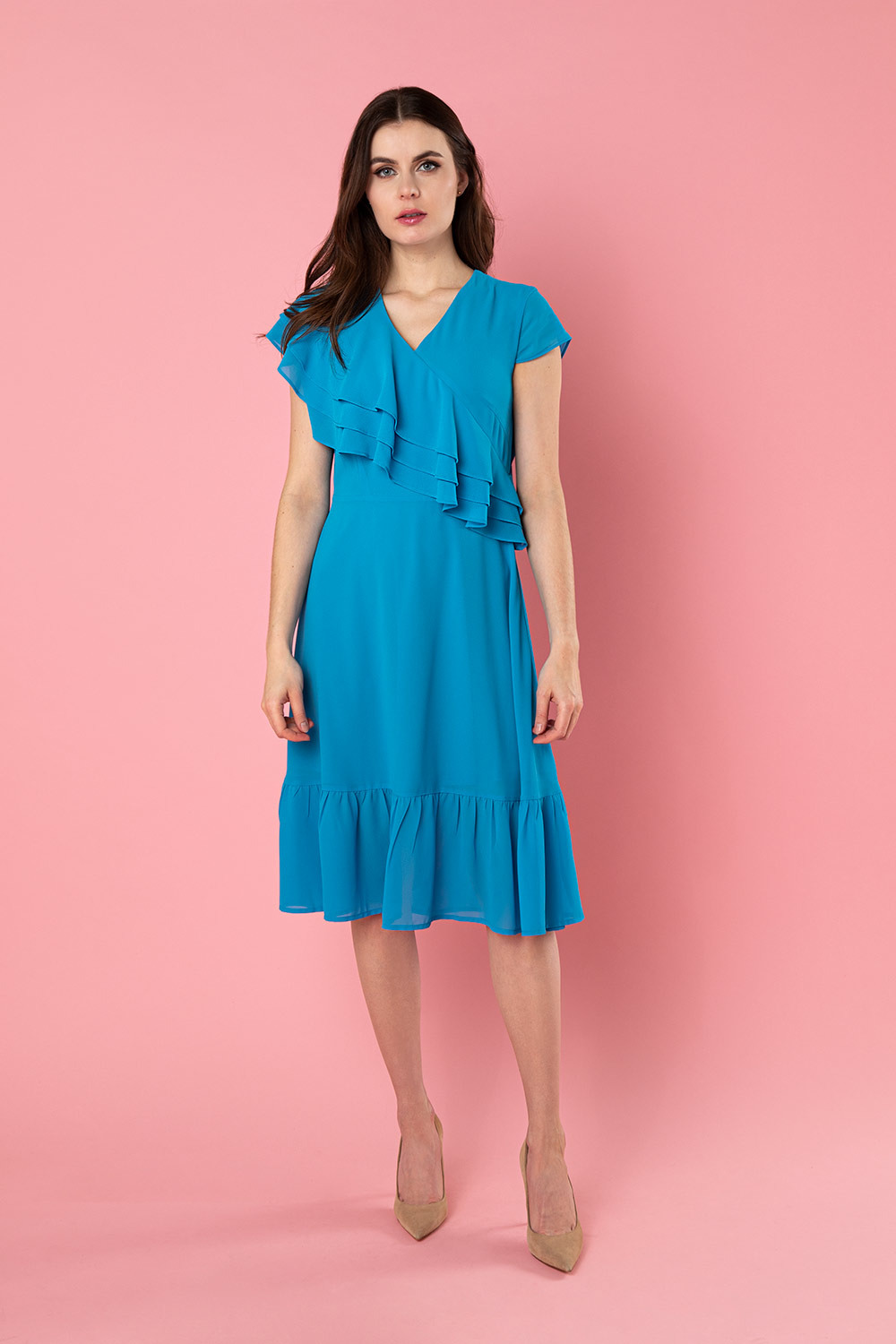 zielona sukienka na wesele