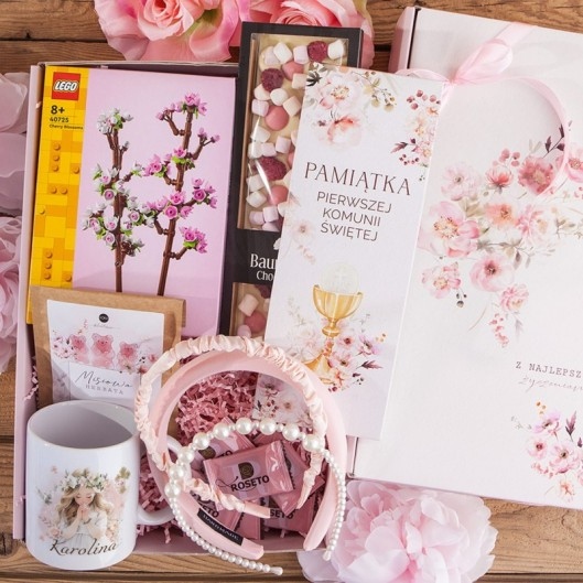 Prezent komunijny dla dziewczynki