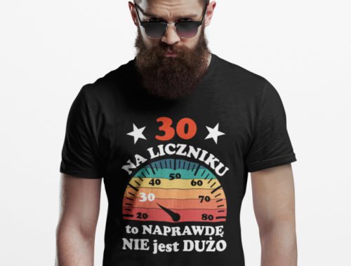 Koszulka na 30 urodziny – prezent z humorem na okrągłą rocznicę